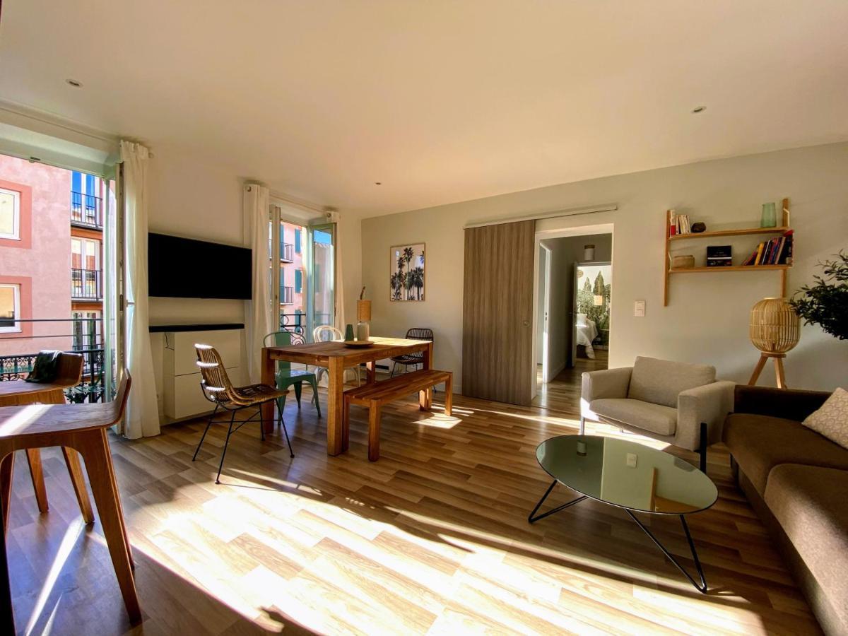 Sunny And Calm 2 Bed Apartment Place Du Pin Nisa Exterior foto